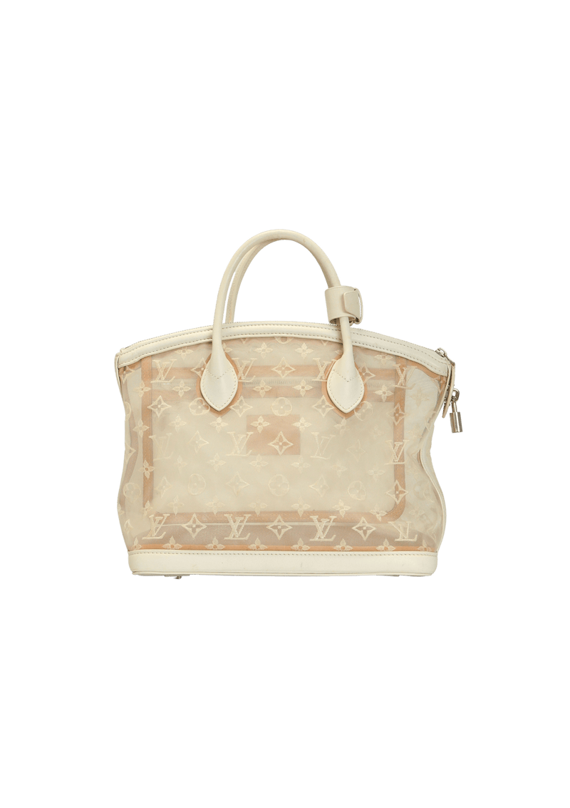 LIMITED EDITION MONOGRAM TRANSPARENCE LOCKIT BAG