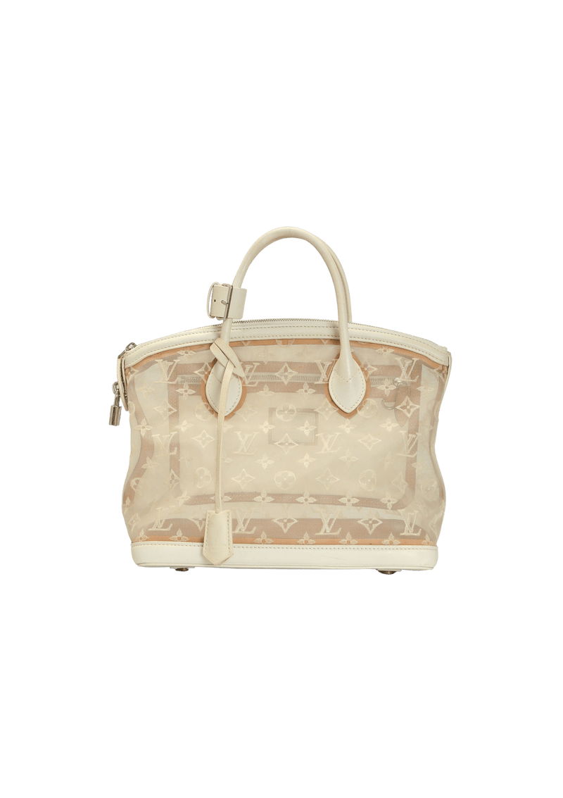 LIMITED EDITION MONOGRAM TRANSPARENCE LOCKIT BAG