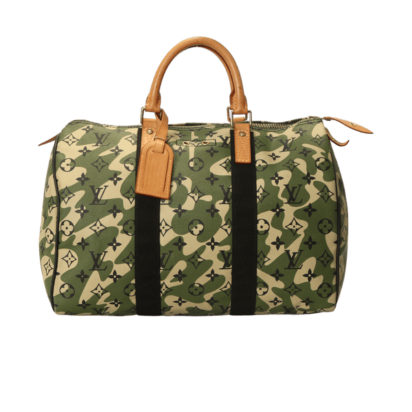 BOLSA LOUIS VUITTON LIMITED EDITION MONOGRAMOUFLAGE SPEEDY 35 VERDE  ORIGINAL – Gringa