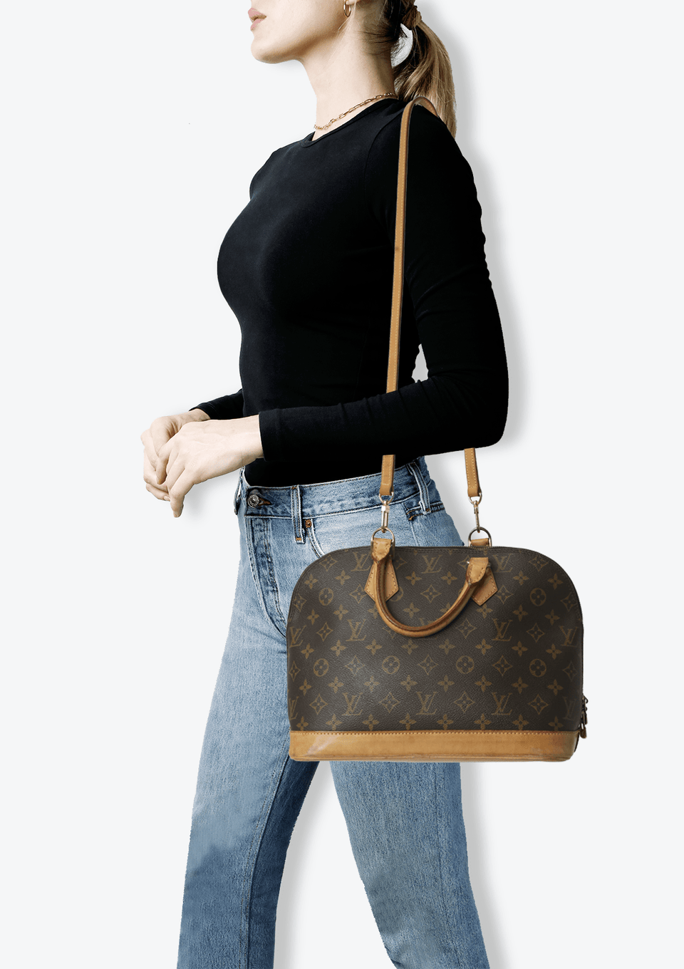 MONOGRAM ALMA MM BANDOULIERE