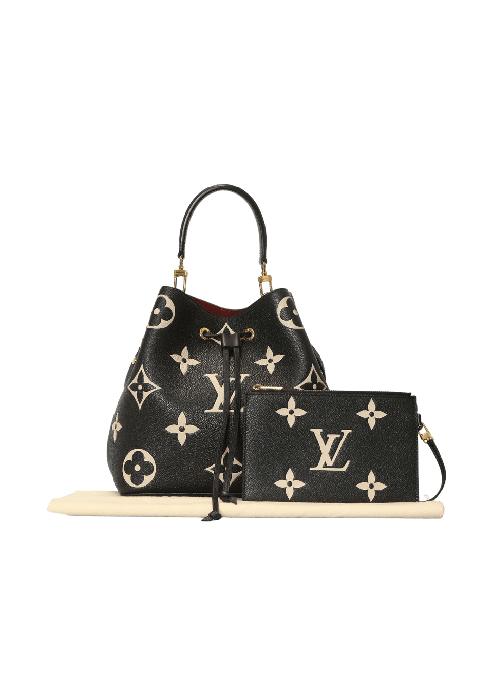 MONOGRAM BICOLOR EMPREINTE NÉONOÉ MM