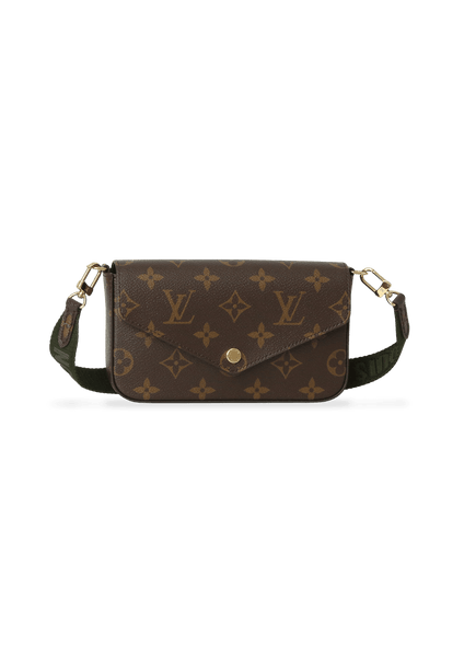 Louis Vuitton Monogram Felicie Strap & Go - Brown Shoulder Bags, Handbags -  LOU730018