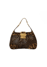 MONOGRAM LEOPARD POLLY BAG