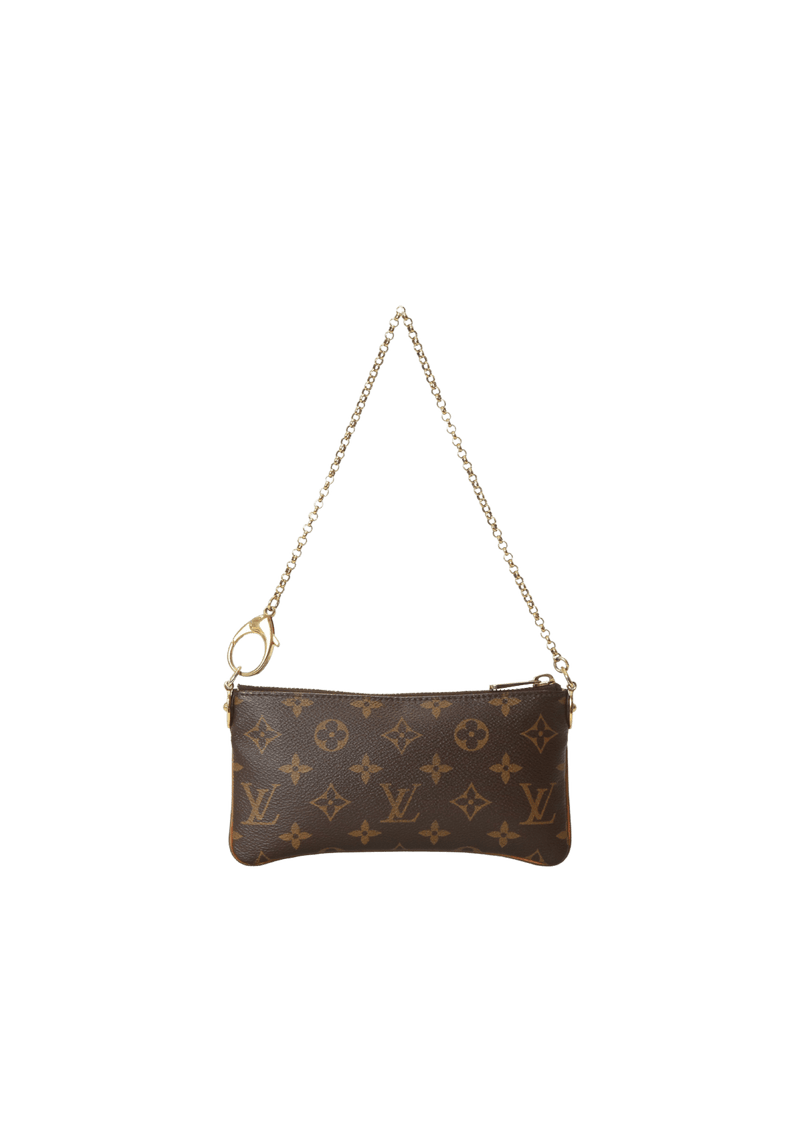 BOLSA LOUIS VUITTON MONOGRAM POCHETTE MILLA PM MARROM ORIGINAL – Gringa