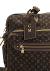 MONOGRAM MINI LIN SAC A LANGER DIAPER BAG