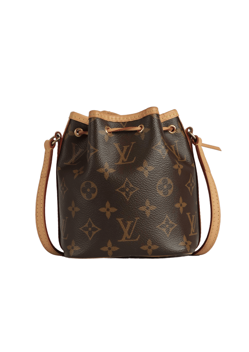 Bolsa Louis Vuitton Monogram Nano NoÉ Marrom Original Gringa 