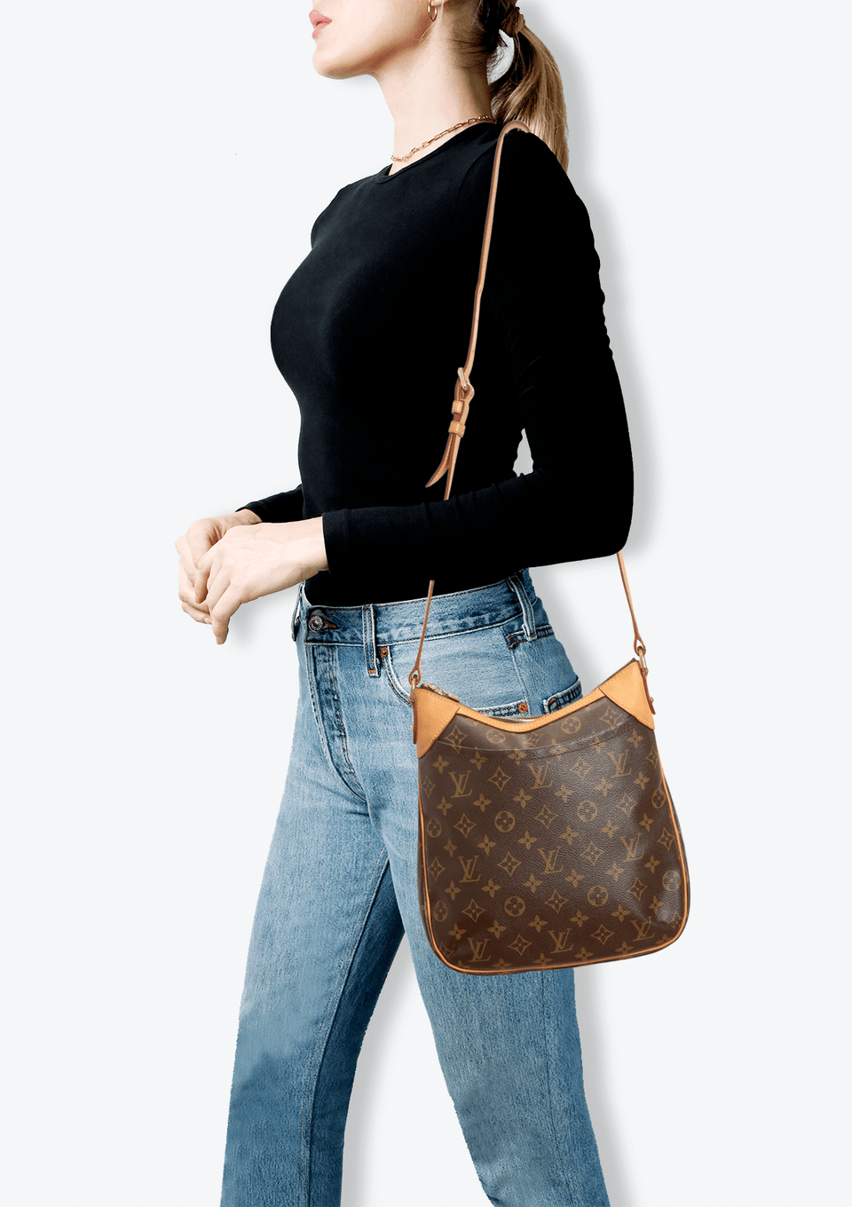 BOLSA LOUIS VUITTON MONOGRAM ODEON PM MARROM ORIGINAL – Gringa