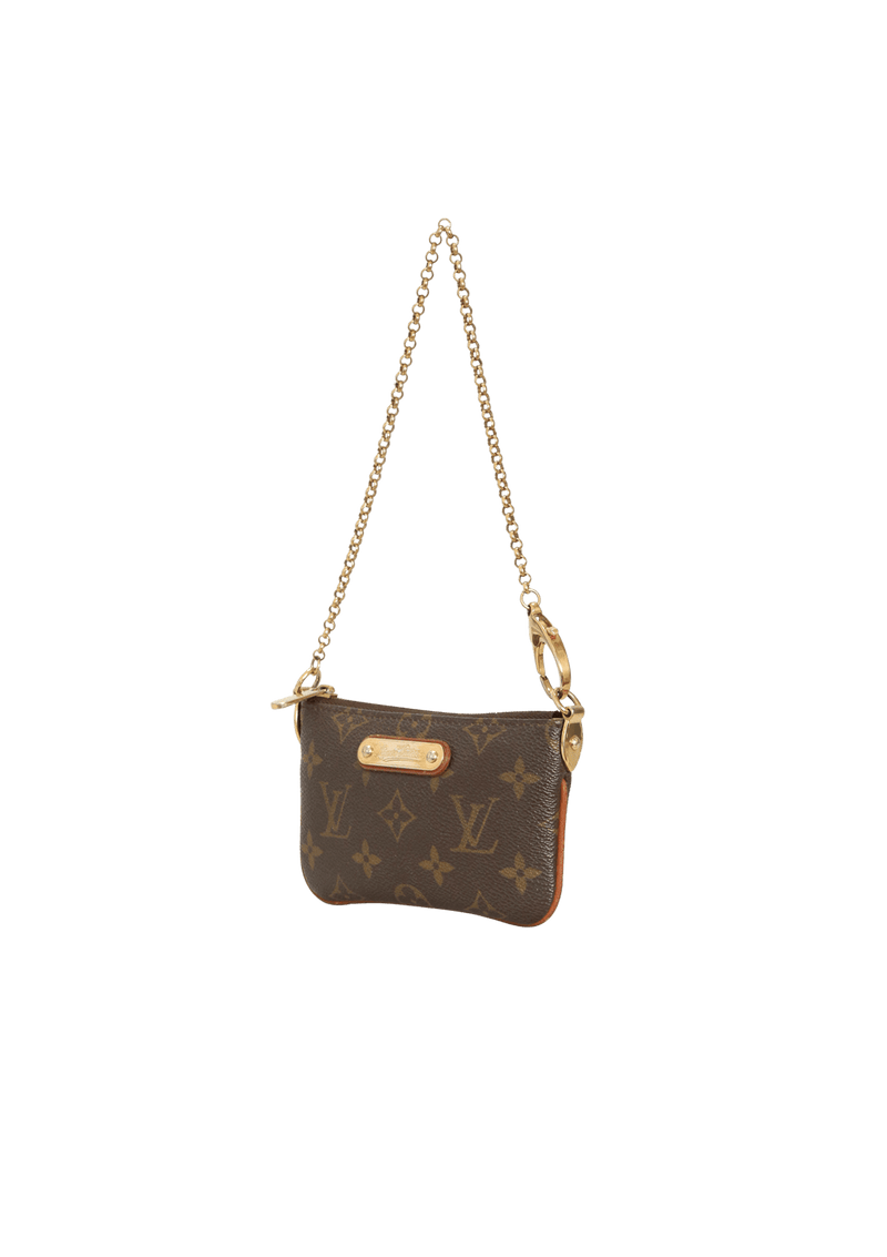 BOLSA LOUIS VUITTON MONOGRAM POCHETTE MILLA PM MARROM ORIGINAL – Gringa