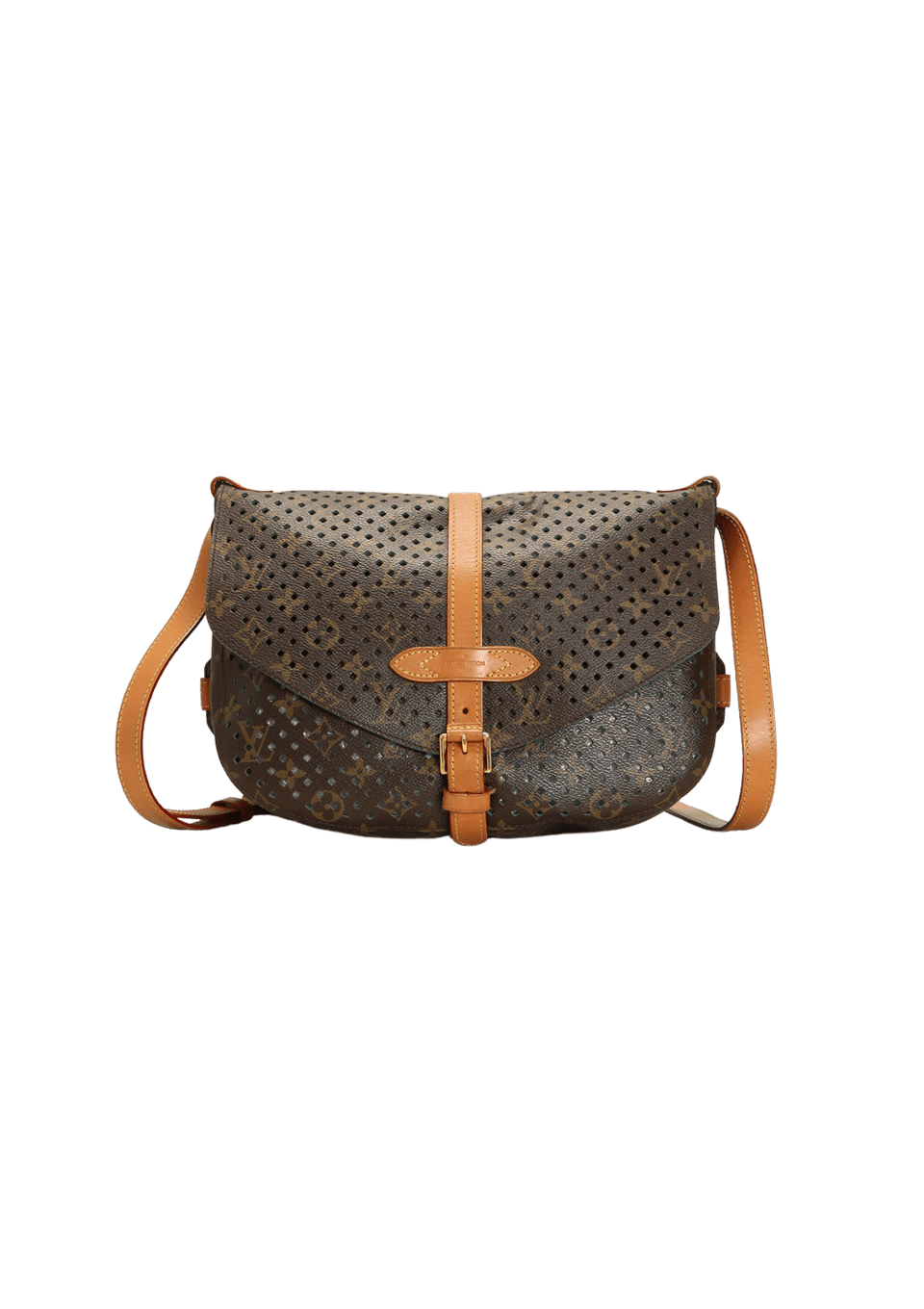 BOLSA LOUIS VUITTON MONOGRAM SOFIA COPPOLA FLORE SAUMUR MARROM