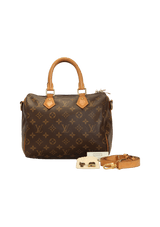 MONOGRAM SPEEDY 25 BANDOULIÈRE