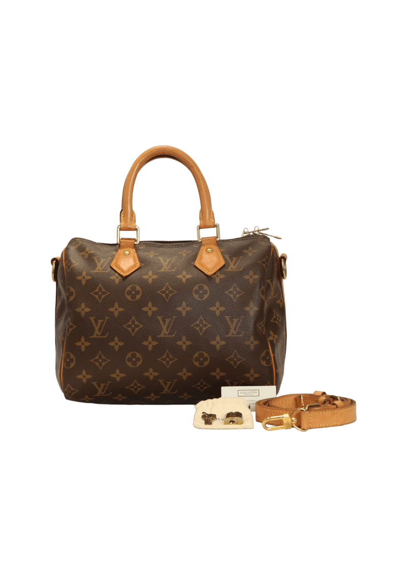 MONOGRAM SPEEDY 25 BANDOULIÈRE