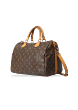 MONOGRAM SPEEDY 30 BANDOULIERE