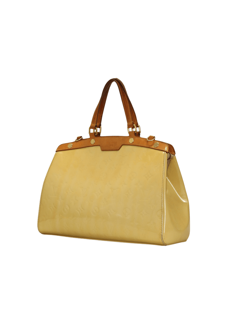 BOLSA LOUIS VUITTON MONOGRAM VERNIS BREA MM AMARELO ORIGINAL – Gringa