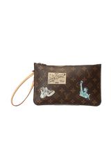 MONOGRAM WORLD TOUR NEVERFULL POUCH