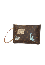 MONOGRAM WORLD TOUR NEVERFULL POUCH