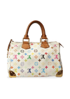 MULTICOLORE MONOGRAM SPEEDY 30