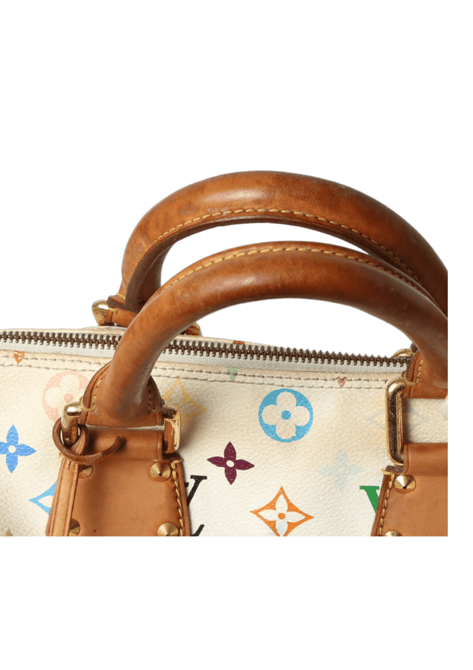 MULTICOLORE MONOGRAM SPEEDY 30