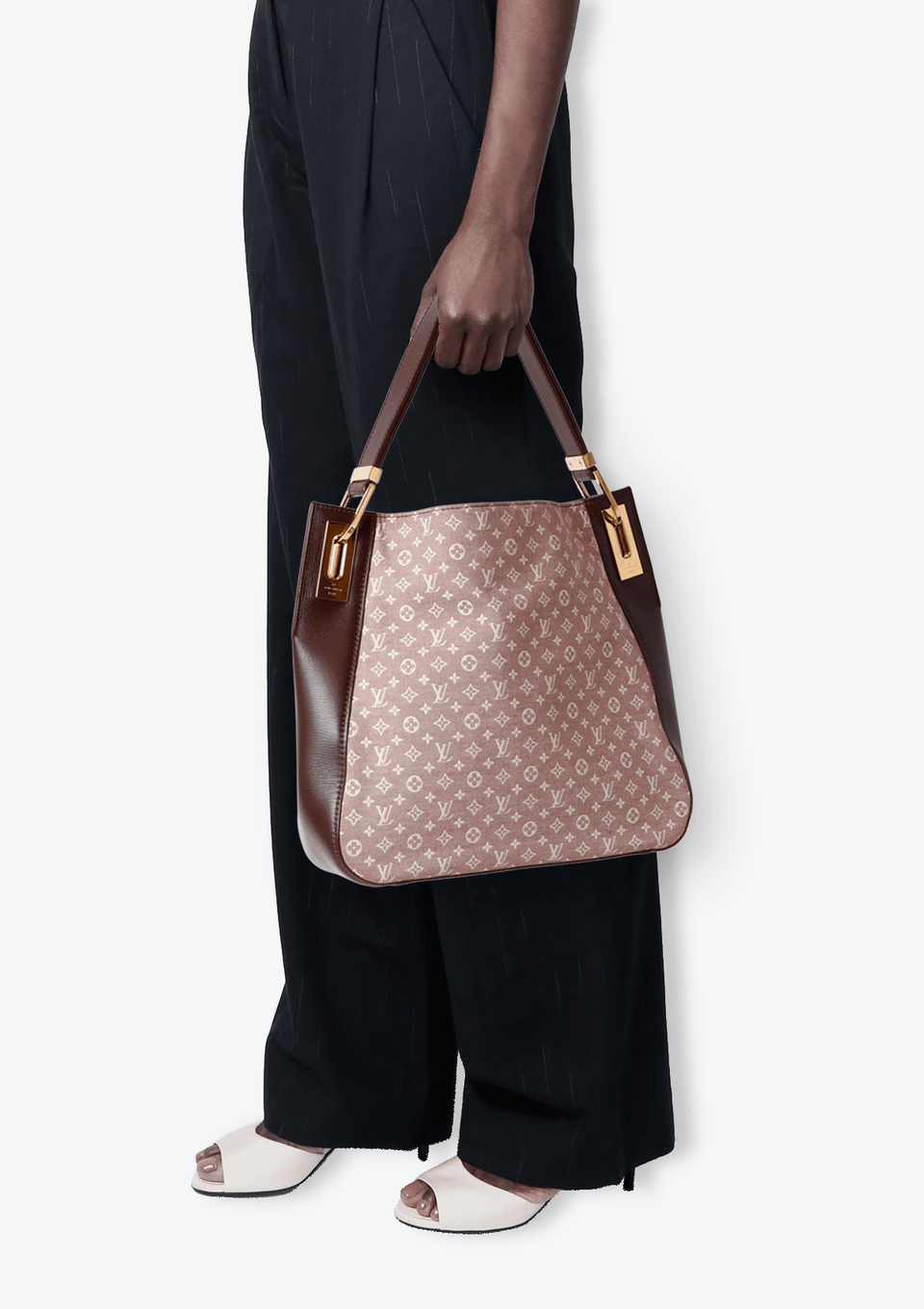 BOLSA LOUIS VUITTON SEPIA MONOGRAM IDYLLE RENDEZ - VOUS PM VINHO BOLSA LOUIS VUITTON SEPIA MONOGRAM IDYLLE RENDEZ - VOUS PM VINHO