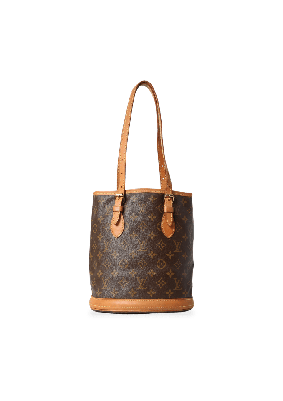 VINTAGE MONOGRAM PETIT BUCKET W/  ACCESSORIES POCHETTE