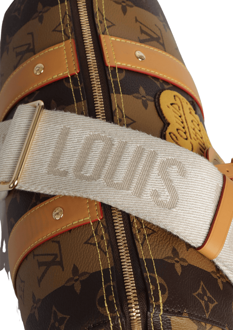 LOUIS VUITTON Louis Vuitton Monogram Stripe City Keepall NIGO