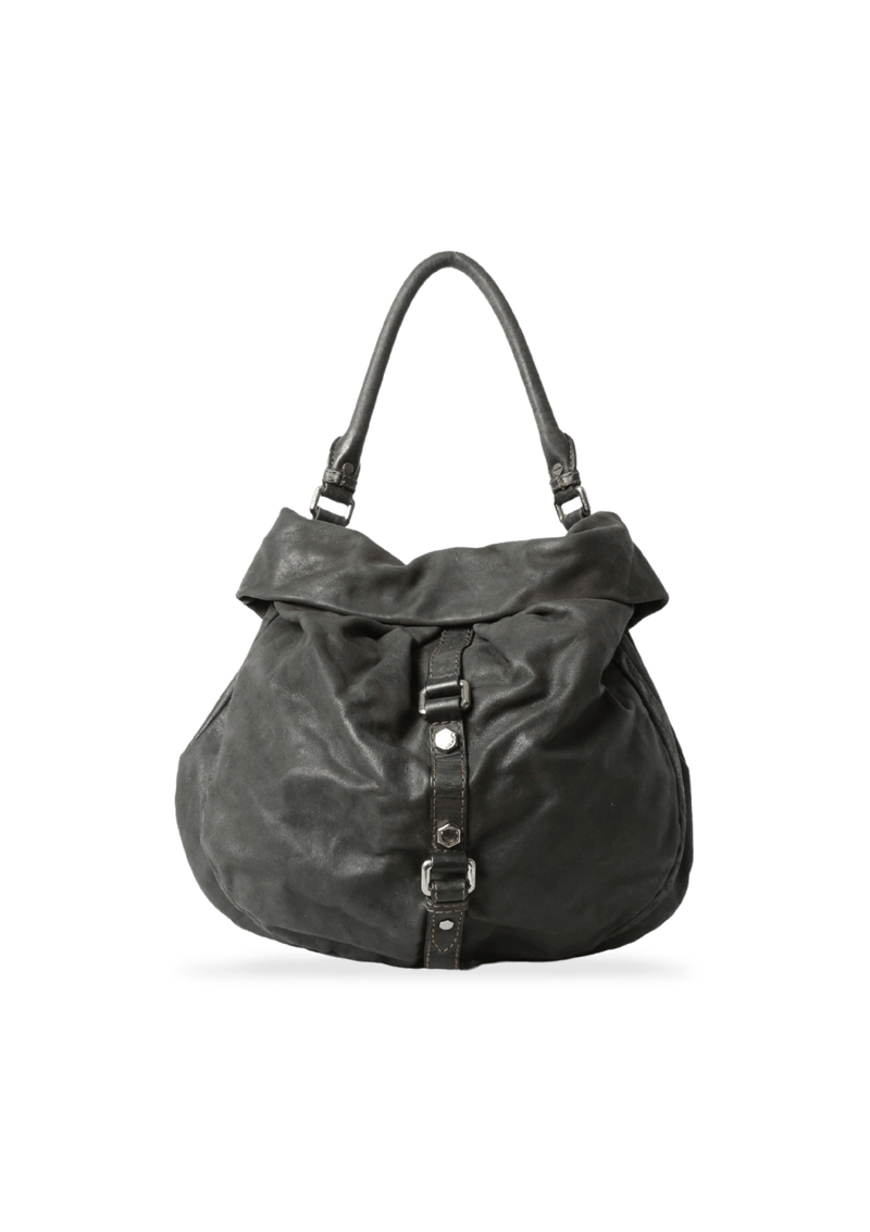 LEATHER HOBO BAG