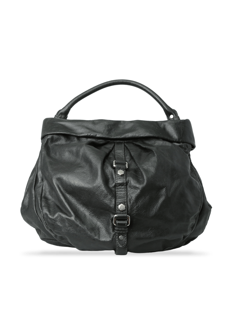 Marc jacobs leather online hobo bag