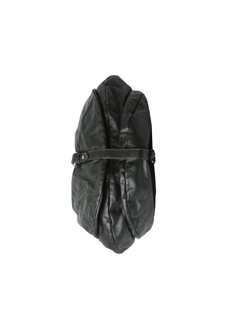 LEATHER HOBO BAG