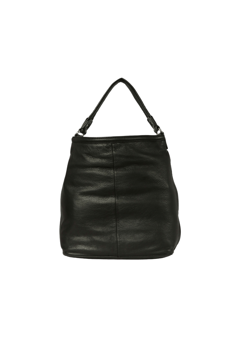 LEATHER HOBO BAG