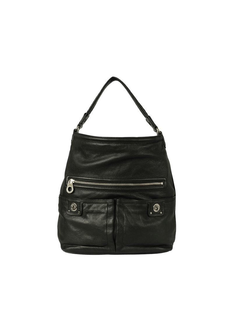 LEATHER HOBO BAG