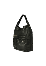 LEATHER HOBO BAG