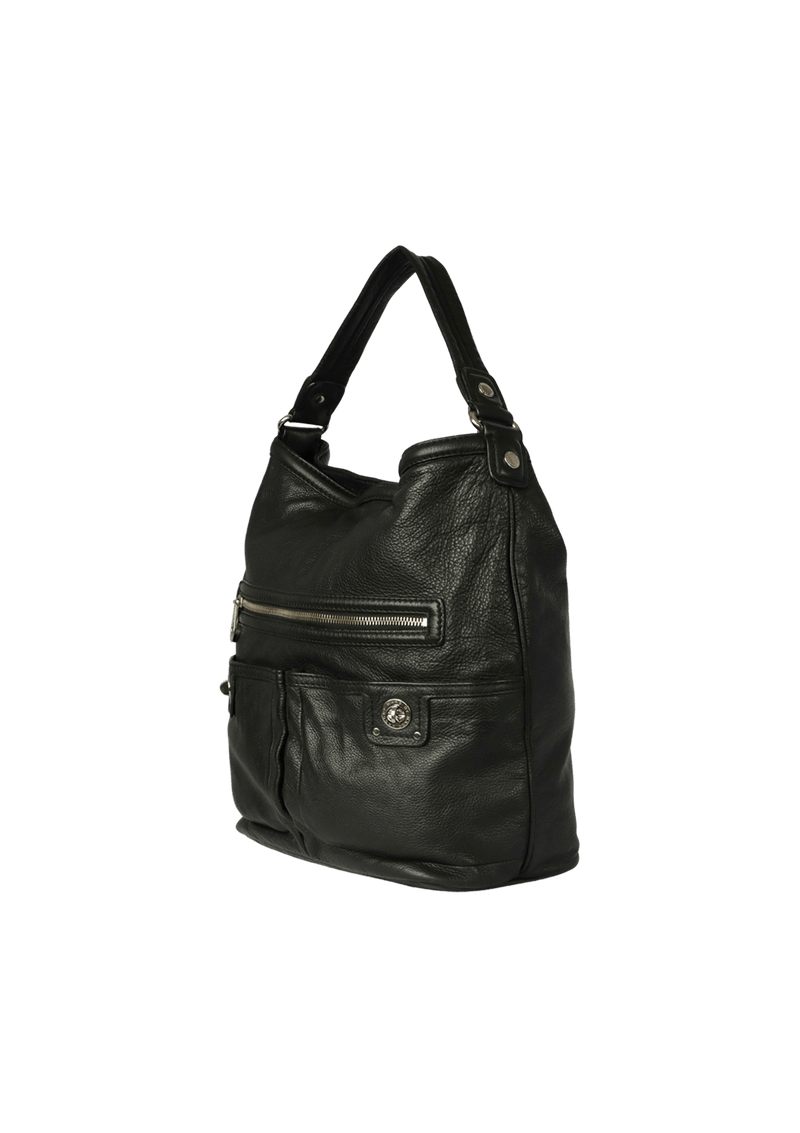 LEATHER HOBO BAG