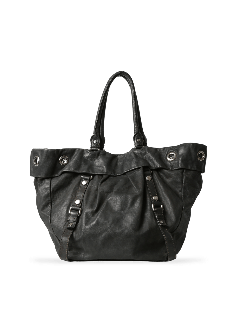 LEATHER SHOULDER BAG