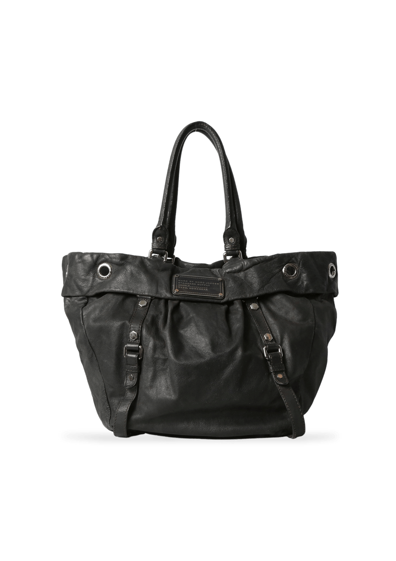 LEATHER SHOULDER BAG