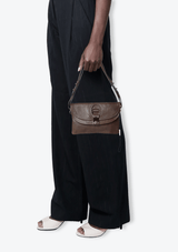 LEATHER SHOULDER BAG