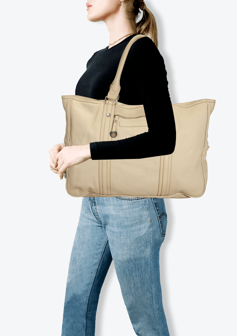 LEATHER TOTE BAG