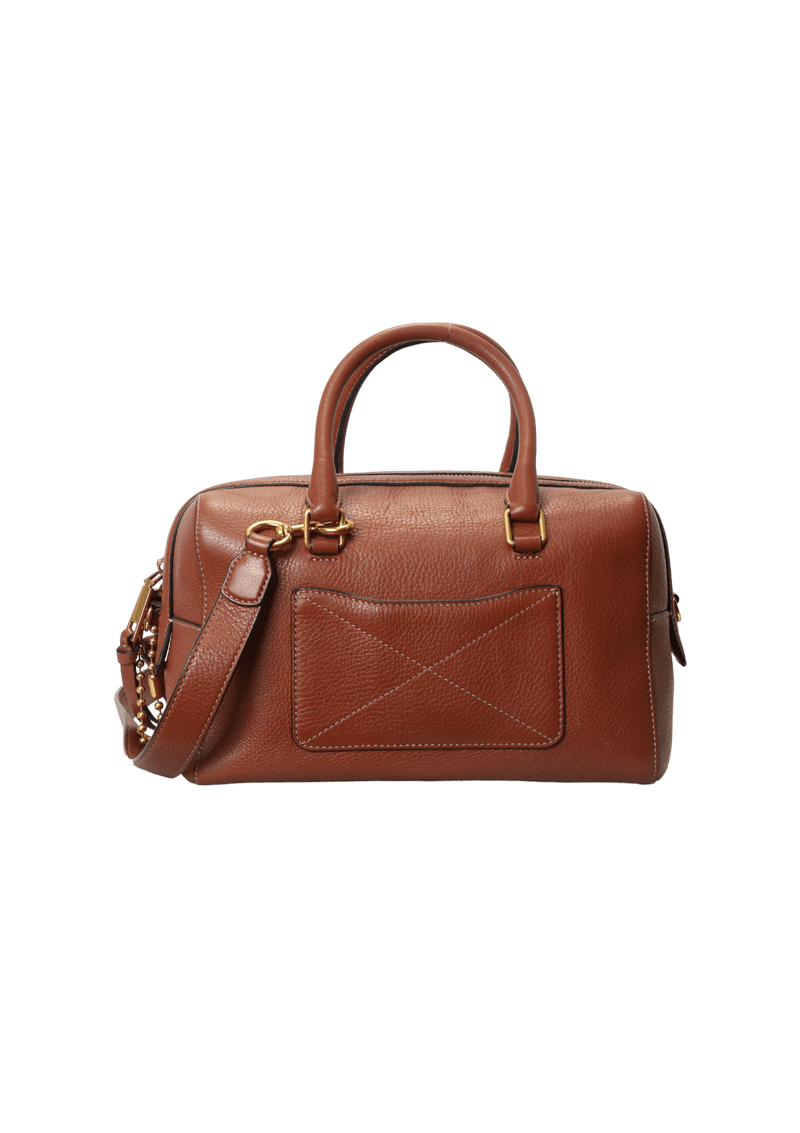 Marc jacobs recruit on sale bauletto leather satchel