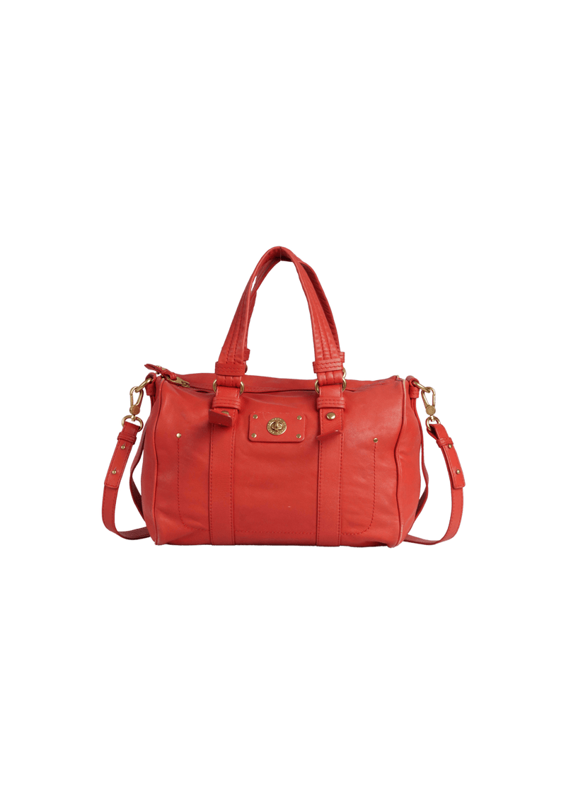 LEATHER SATCHEL BAG