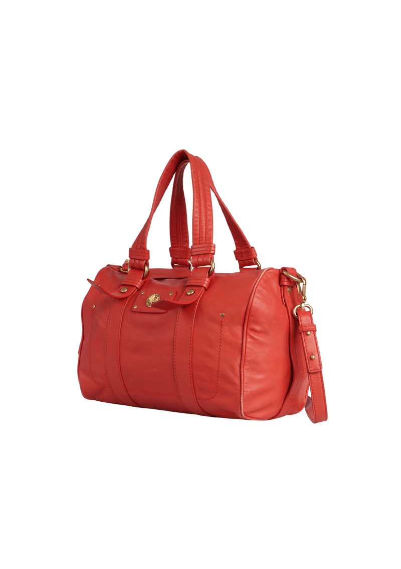 LEATHER SATCHEL BAG