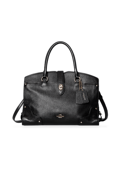 Coach mercer 2025 satchel 30 black