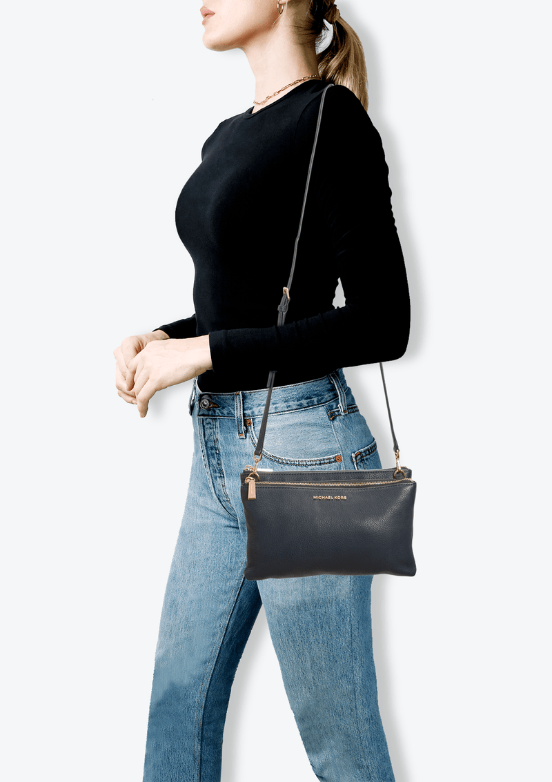 Adele logo crossbody best sale michael kors