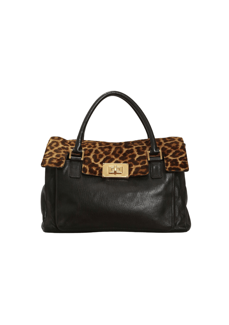 ANIMAL PRINT TOTE BAG