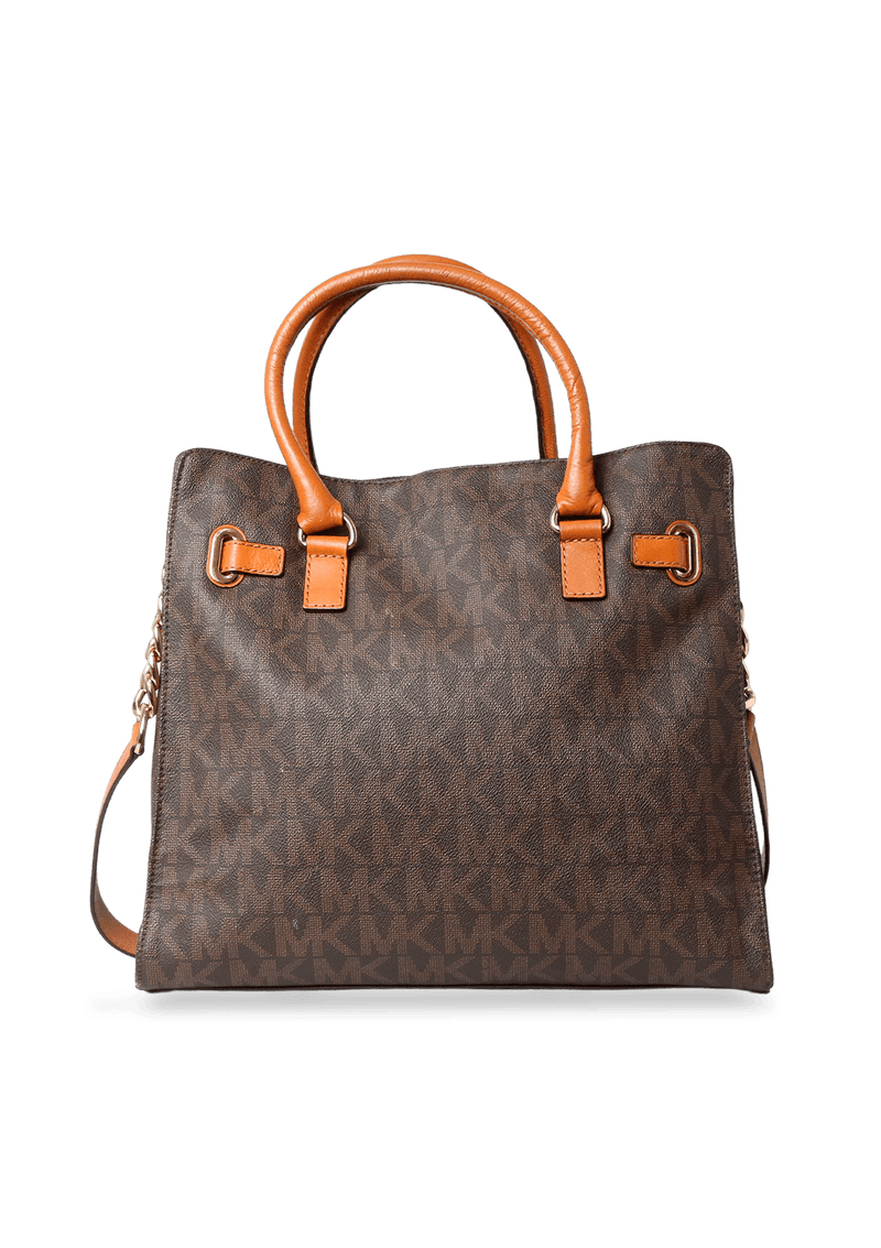 BELTED LEATHER SATCHEL