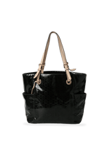 CIARA LOGO ZIP TOTE