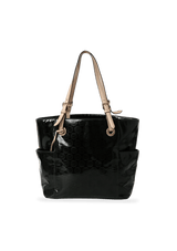 CIARA LOGO ZIP TOTE