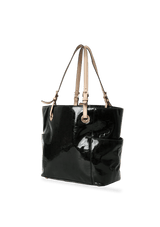 CIARA LOGO ZIP TOTE