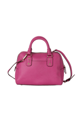 DOME SAFFIANO SATCHEL