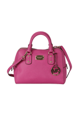 DOME SAFFIANO SATCHEL