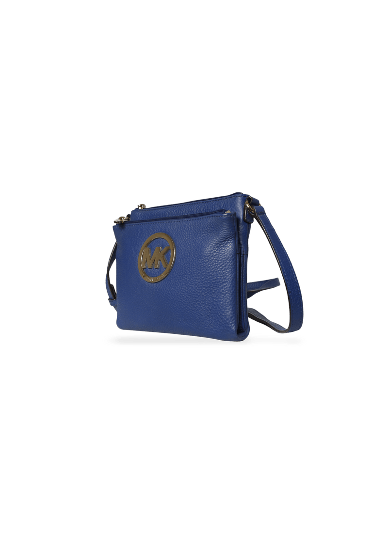 DOUBLE ZIP CROSSBODY