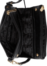 DOUBLE ZIP CROSSBODY