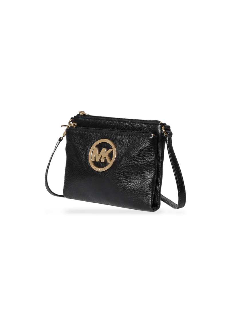 DOUBLE ZIP CROSSBODY